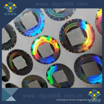 Transparent Window Laser Sticker Label